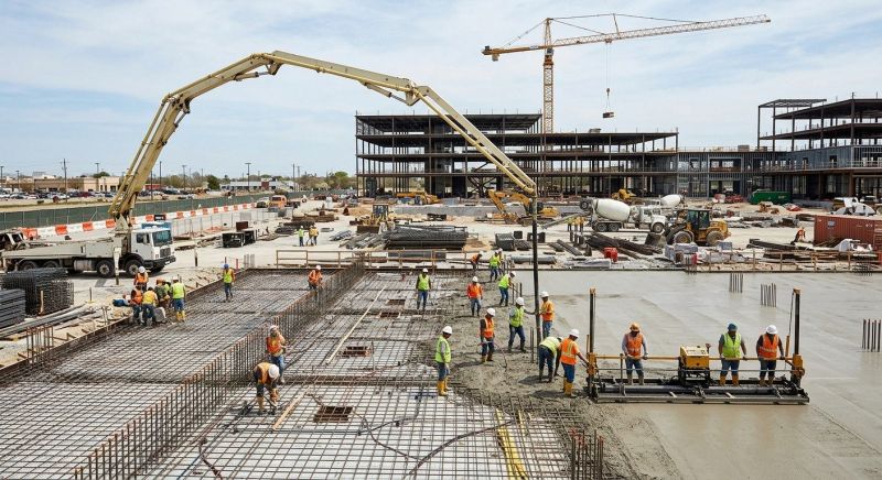 Commercial Slab Installation in Cape Coral, FL