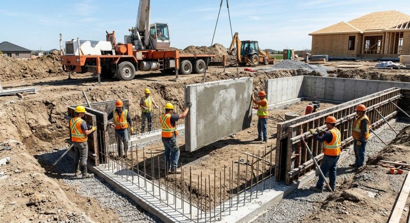 Foundation Wall Installation in Fort Worth, TX