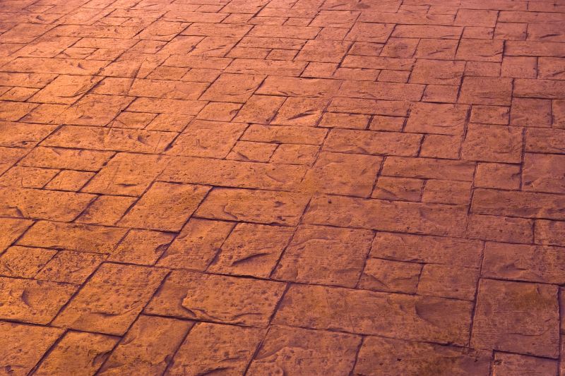 Stamped Concrete Resurfacing in Frisco, TX