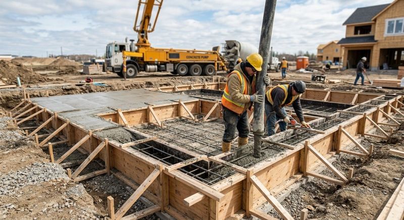 Concrete Foundation Installation in Fort Worth, TX