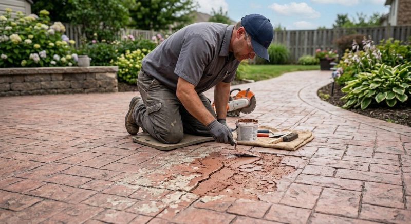 Decorative Concrete Repair in West Palm Beach, FL