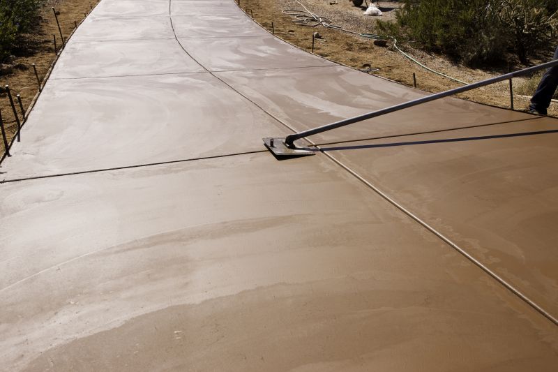 Driveway Concrete Staining in Frisco, TX