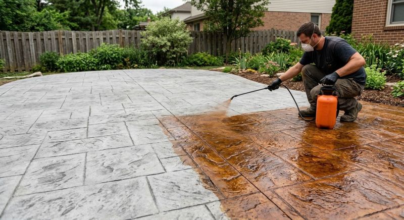 Garage Concrete Finishing in Dallas, TX