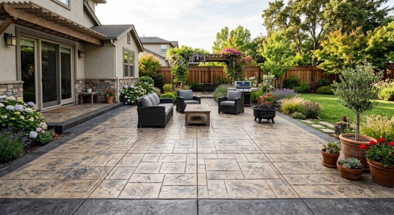 Patio Stamping in Fort Worth, TX