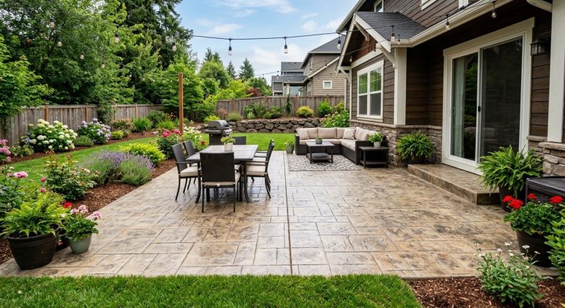 Patio Stamping in Corpus Christi, TX