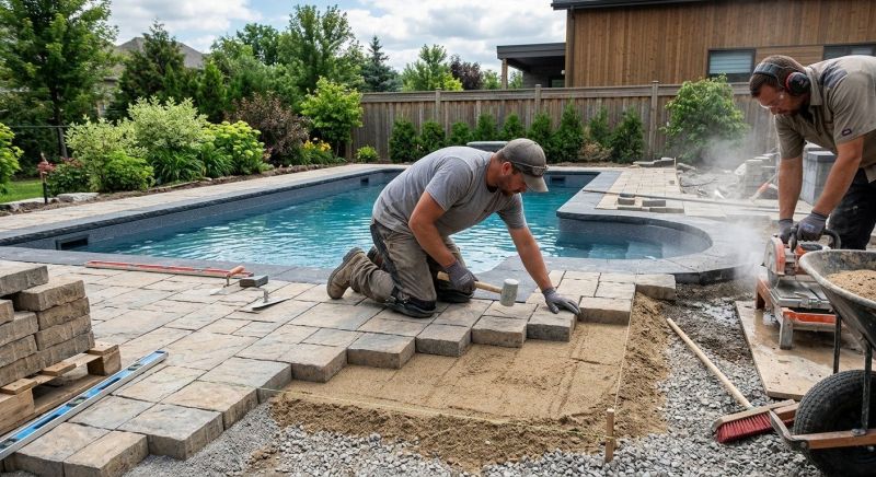 Pool Pavers Installation in Fairfield County, CT