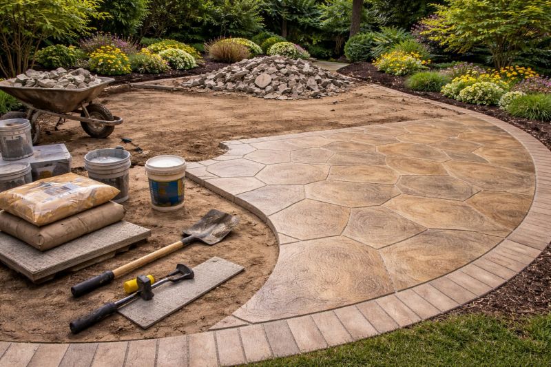 Stamped Cement Installation in Corpus Christi, TX
